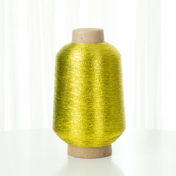 Superior Quality 2*30D/20D Manufacturer MX Type Metallic Yarn: Pure Silver Polyamide/Nylon Blend for Weaving
