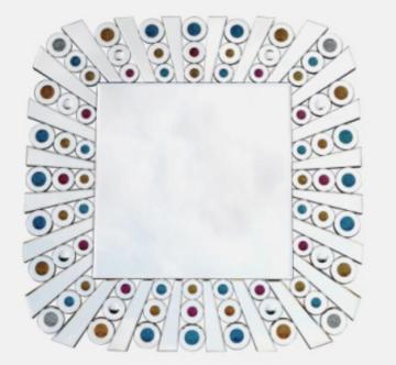 Square color Hanging Mirror for Bedroom
