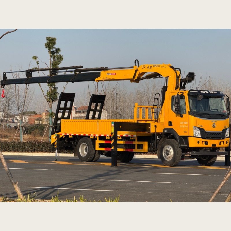 crane for power line installation
