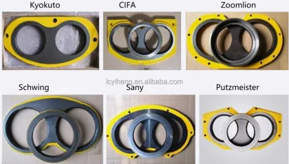 Carbide Wear Plate Factory Supplier for CIFA Concrete Pump 228228
