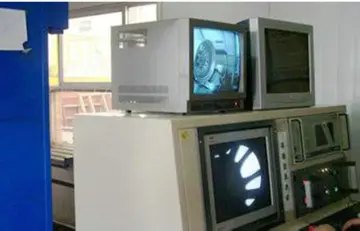 X-ray real-time imaging detection system casting