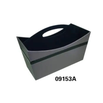 leather document box folder