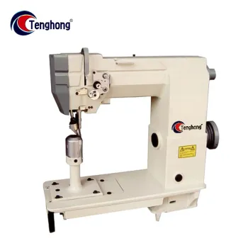 Single Needle Sewing Machine with Wheel Feed (Small Post-bed Type)