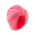 serviettes en microfibre pour cheveux secs avec bouton