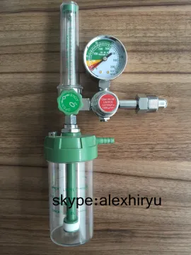 Brass Medical Oxygen Regulator Gas Cylinder Pressure Regulator