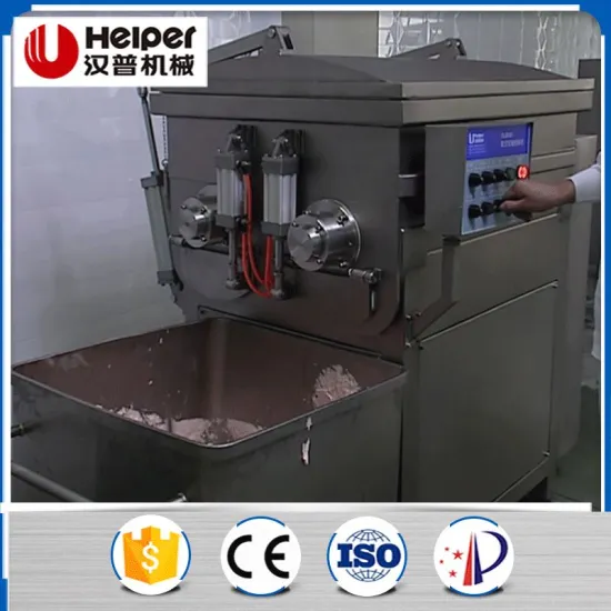 Cheap price minced vacuum meat blending mixer machine