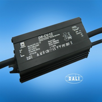 12w dali oscurecimiento conductor led resistente al agua