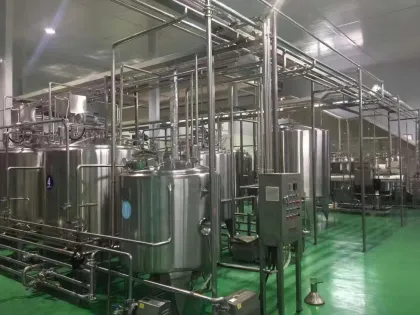 Yogurt Flavored Milk Making Machine Oat Milk Dairy Production Line