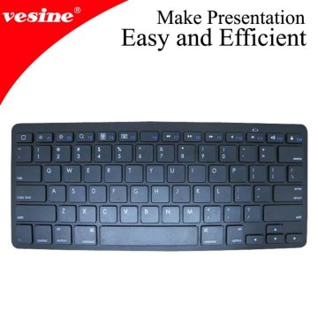 Rechargeable lithium battery bluetooth keyboard