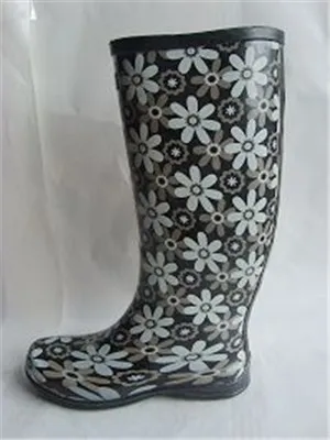 colorful high cut boots safety rain boots PVC boots