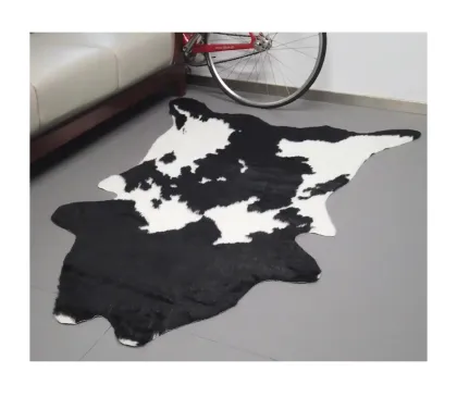 Cow skin carpet Cowhide rug Animal fur rug Faux fur mat