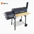 Luar Besar Portable Barrel Barrel Arang BBQ Grill