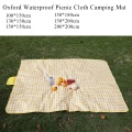 600D Oxford Tyg PVC Folding Hand Held Picnic Mat