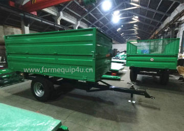 double gate farm tipper trailer