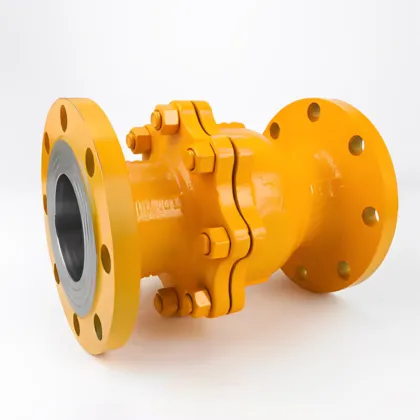 Natural Gas Fireproof Ammonia Flange Ball Valve