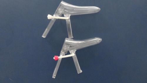 CE Sterile Disposable Vaginal Speculum With Side Screw