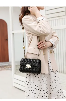 Newest minority design chain crossbody purse