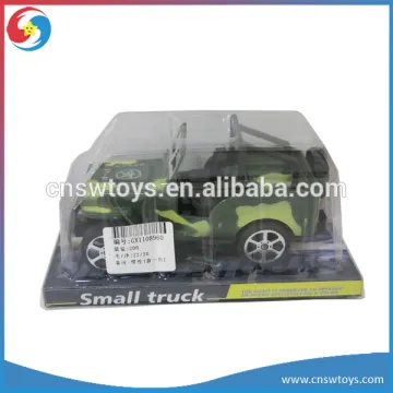 GX1108960 Plastic Friction car toys inertia military jeep car for kids inertia car