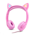 Headphone kontrol volume 3.5mm mempelajari headset anak -anak