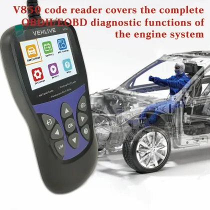 Hot Sale V850 Code Reader for Automotive Diagnostics