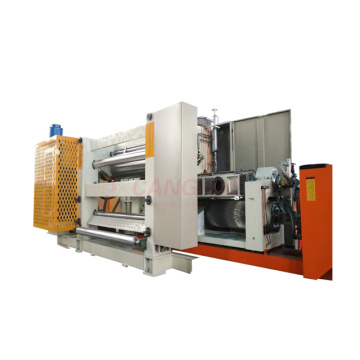 Corrugated single facer cassette type