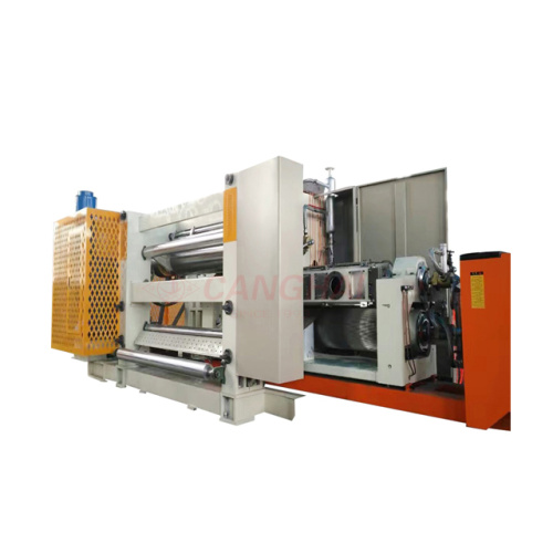 Corrugated single facer cassette type