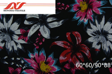 printing black fabric 60*60/90*88 125gsm-130gsm 53/54