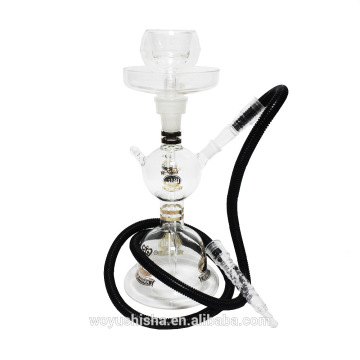 China hookah factory al fakher tobacco glass shisha hookah with suitcase