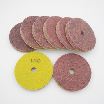 Pad penggilap berlian sponge untuk batu yang lebih lembut - 4 \ " / 100mm