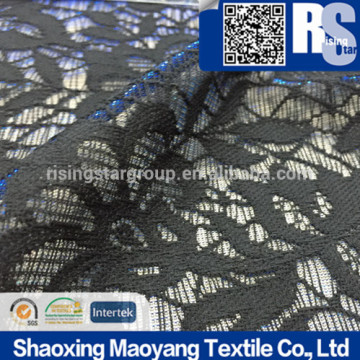 2016 DRESS KNITTED POLYESTER LACE IN P/D+KNITTED POLY+METALLIC FABRIC