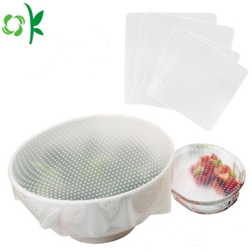 Silicone Stretch BPA Food Free Covers Seal Wrap