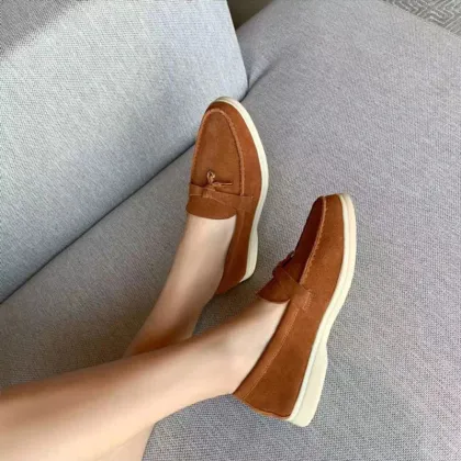 Women's Casual Shoes Luxury Ladies Flat Shoes