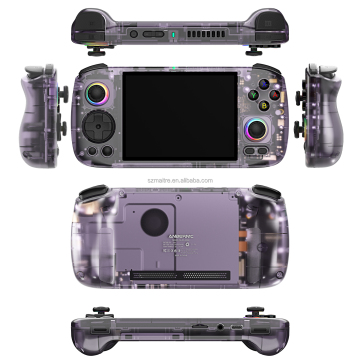 Console di gioco per giochi touchscreen portatile viola anbernic RG406H