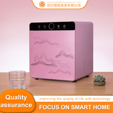 Разумная шафа для абутку - серыя MINI-X - ружовая