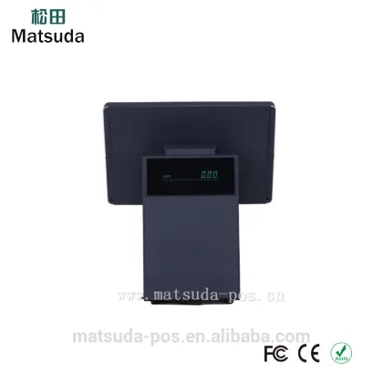 White color retail epos payment computer/epos payment machine