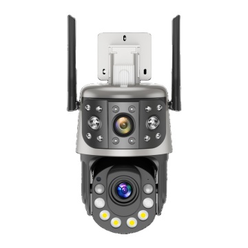 Icsee 6mp 30X Optical Zoom 4G Dual Lens Security Camera