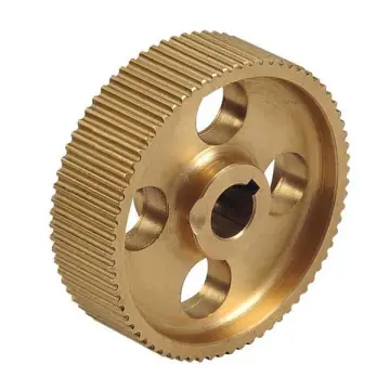 CNC Machining High Precision Brass M5 Timing Pulley