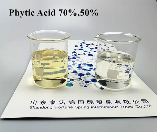 Phytic acid for cosmetic grade