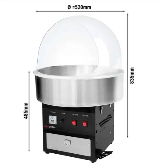 Electric Cotton Candy Floss Machine Commercial Candy Floss Making Machine