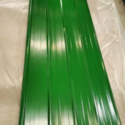 Green Color Coated Profile Roof Sheet