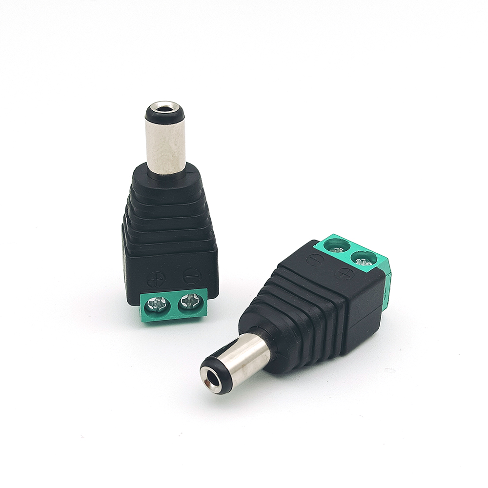 DC Power Plug 5.5x2.1mm Screw Terminal Block Adapter