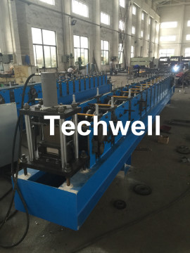 Galvanized Coil Or Carbon Steel Box Beam Rack Roll Forming Machine With Thickness 1.5-2.0mm