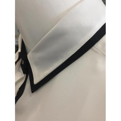 Polyester Solid Normal Shirt