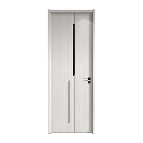 Porte WPC en bois plat blanc