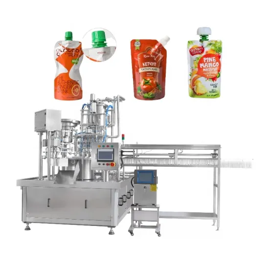 High Precision Pump Automatic Liquid Packaging Machine for Spout Pouches: Accurate and Efficient Filling Solutions