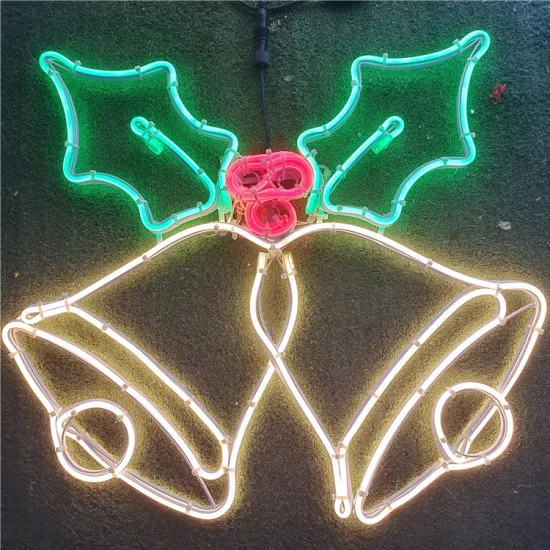 Christmas Multicolor LED Neon Bell Lights