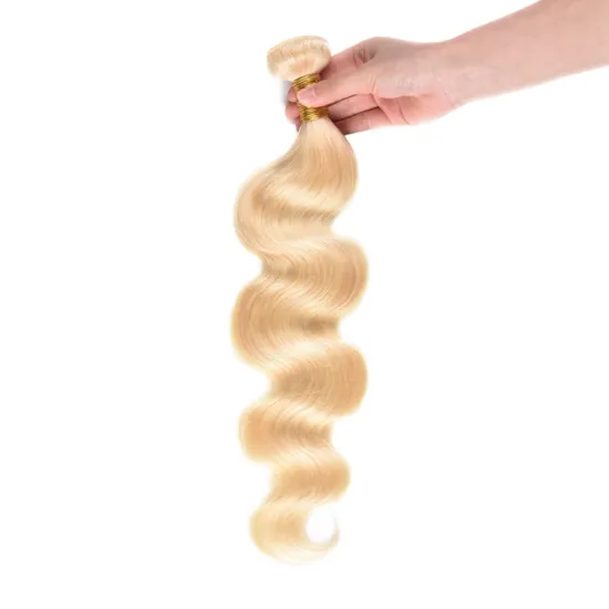 Malaysian Body Wave Hair 16 Inch Human Hair Bundles Body Wave 100g  Blonde Body Wave Bundles