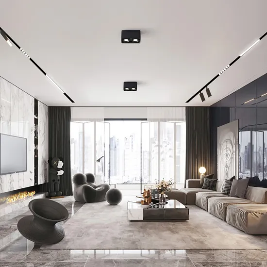 AIER 48V Magnetic Track Light - Modern Indoor Lighting Solution for Home, Office, and Commercial Spaces