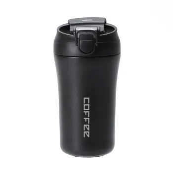 High-Quality Portable Thermal & Cold Insulated Stainless Steel Travel Mug with Double Wall for Coffee - Reusable & Vacuum Sealed