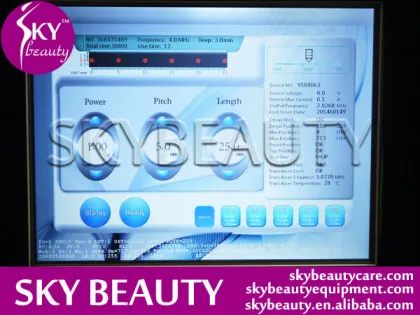 New Technology HIFU Wrinkle Removal HIFU Beauty Machine HIFU for Wrinkle Removal